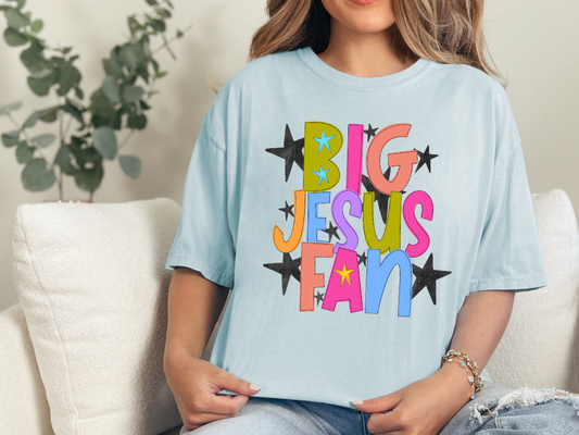 Big Jesus Fan T-Shirt • Faith Based Shirt | Christian Spirit Wear