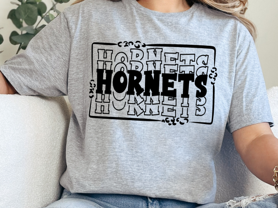 🖤💚Stacked Hornets Tee 🖤💚
