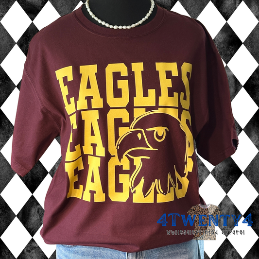 Mascot Knockout Stack T-Shirt or Sweatshirt