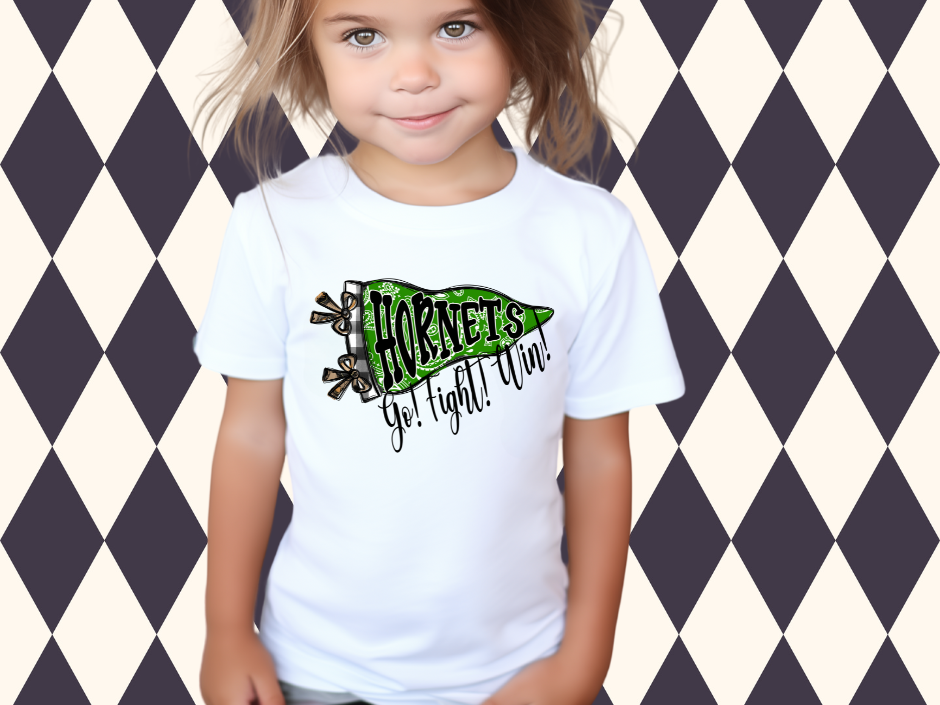 The Preppy Paisley Pennant T-Shirt • Sweatshirt | Any Mascot • Any Color | Youth • Adult Sizes