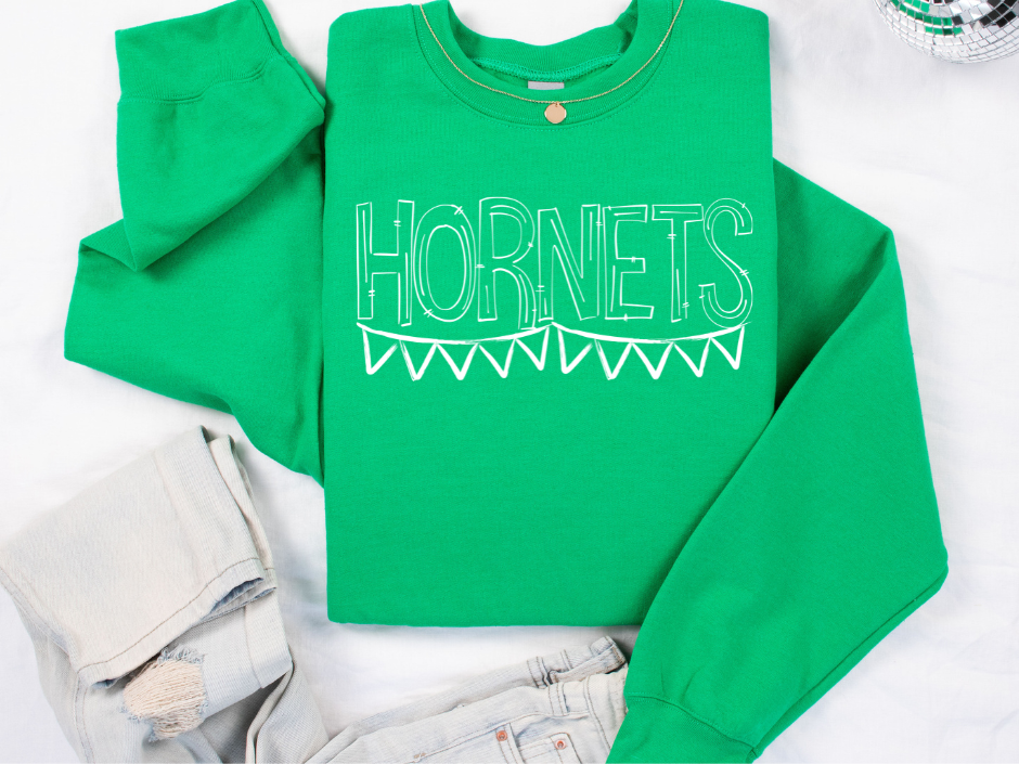 Hornets Pennant Tee 🟢✨