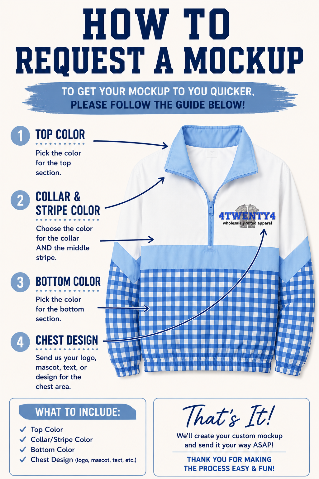 PRE-ORDER Spirit Scout Fully Customizable Windbreaker - Round 2 - Delivers July 10-15