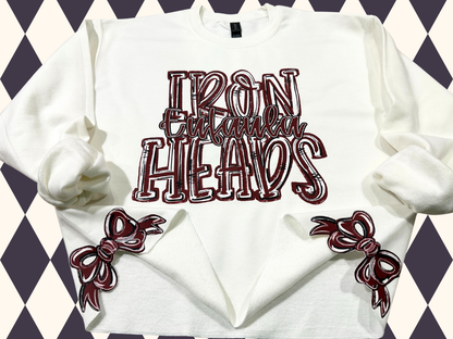 Triple Play Side-Bow Sweatshirt | Any Mascot • Any Color