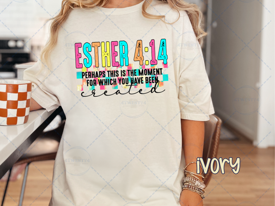 Esther 4:14 - Perhaps This Is the Moment T-Shirt