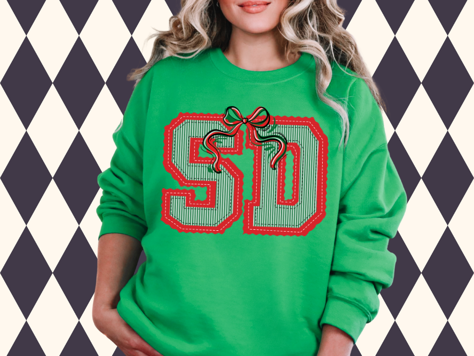 Prepster Christmas State Sweatshirt