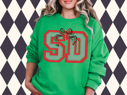 Prepster Christmas State Sweatshirt