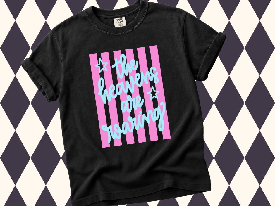 The Heavens Are Roaring T-Shirt | Faith-Based