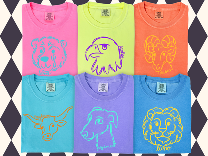 Doodle Mascot T-Shirt • Sweatshirt | Most Mascots Available