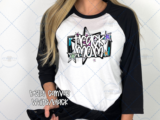 Bright Star Power Sports Mom Raglan