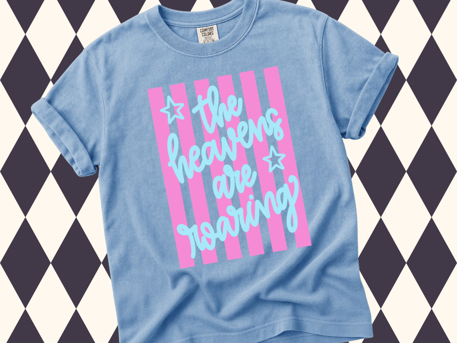 The Heavens Are Roaring T-Shirt | Faith-Based