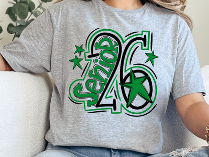 💚 Senior Doodle 2026 Tee💚