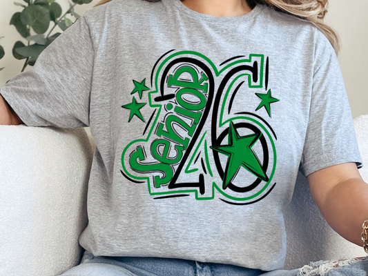 💚 Senior Doodle 2026 Tee💚