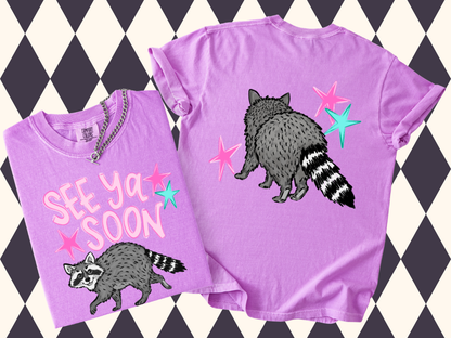 See Ya Soon Raccoon T-Shirt