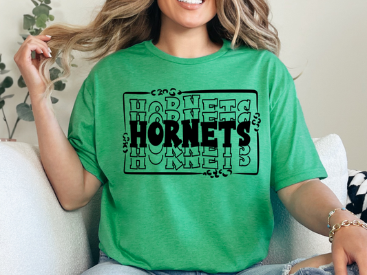 🖤💚Stacked Hornets Tee 🖤💚