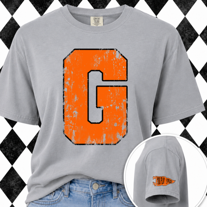 Oversize Varsity Team You Play I Pray Tee