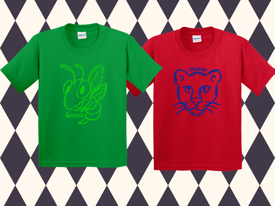 Doodle Mascot T-Shirt • Sweatshirt | Most Mascots Available