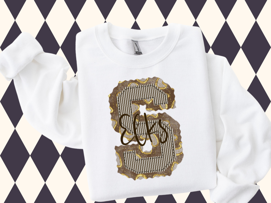 Prepster Leopard Letter T-Shirt • Sweatshirt | Any Team