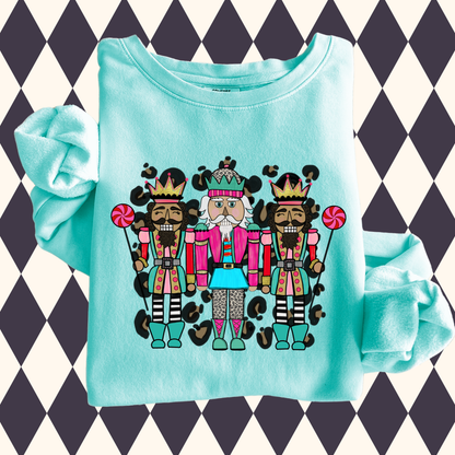 Leopard Nutcracker Trio