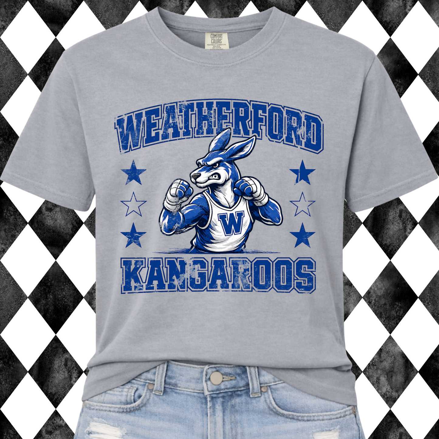 Retro All-Star Mascot Graphic Tee