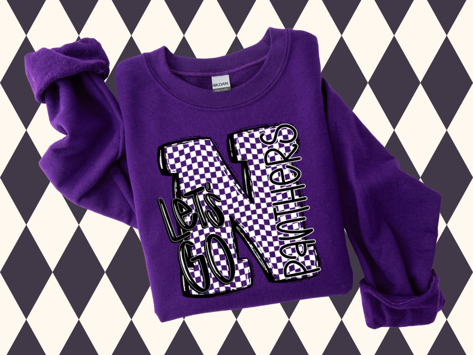 Let's Go Checker Mascot T-Shirt • Sweatshirt | Any Mascot