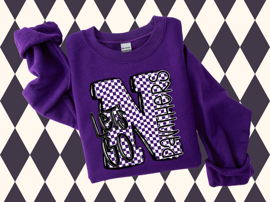 Let's Go Checker Mascot T-Shirt • Sweatshirt | Any Mascot