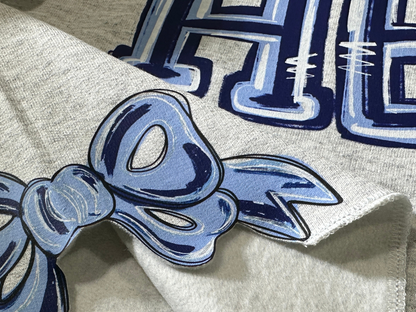 Triple Play Side-Bow Sweatshirt | Any Mascot • Any Color