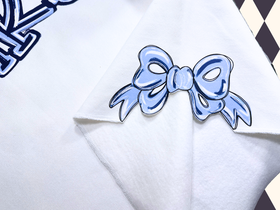 Triple Play Side-Bow Sweatshirt | Any Mascot • Any Color