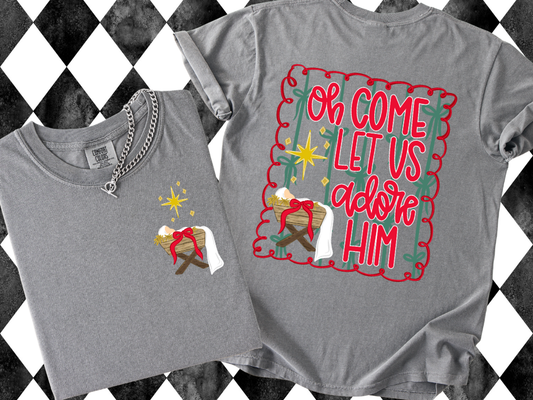O Come Let Us Adore Him – Manger