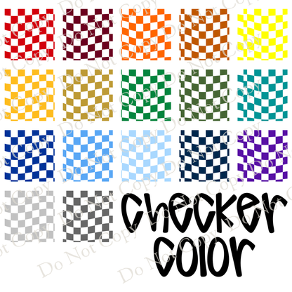 Let's Go Checker Mascot T-Shirt • Sweatshirt | Any Mascot