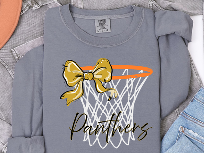 Nothin' But Net . . . and a Bow T-Shirt | Any Mascot • Any Color