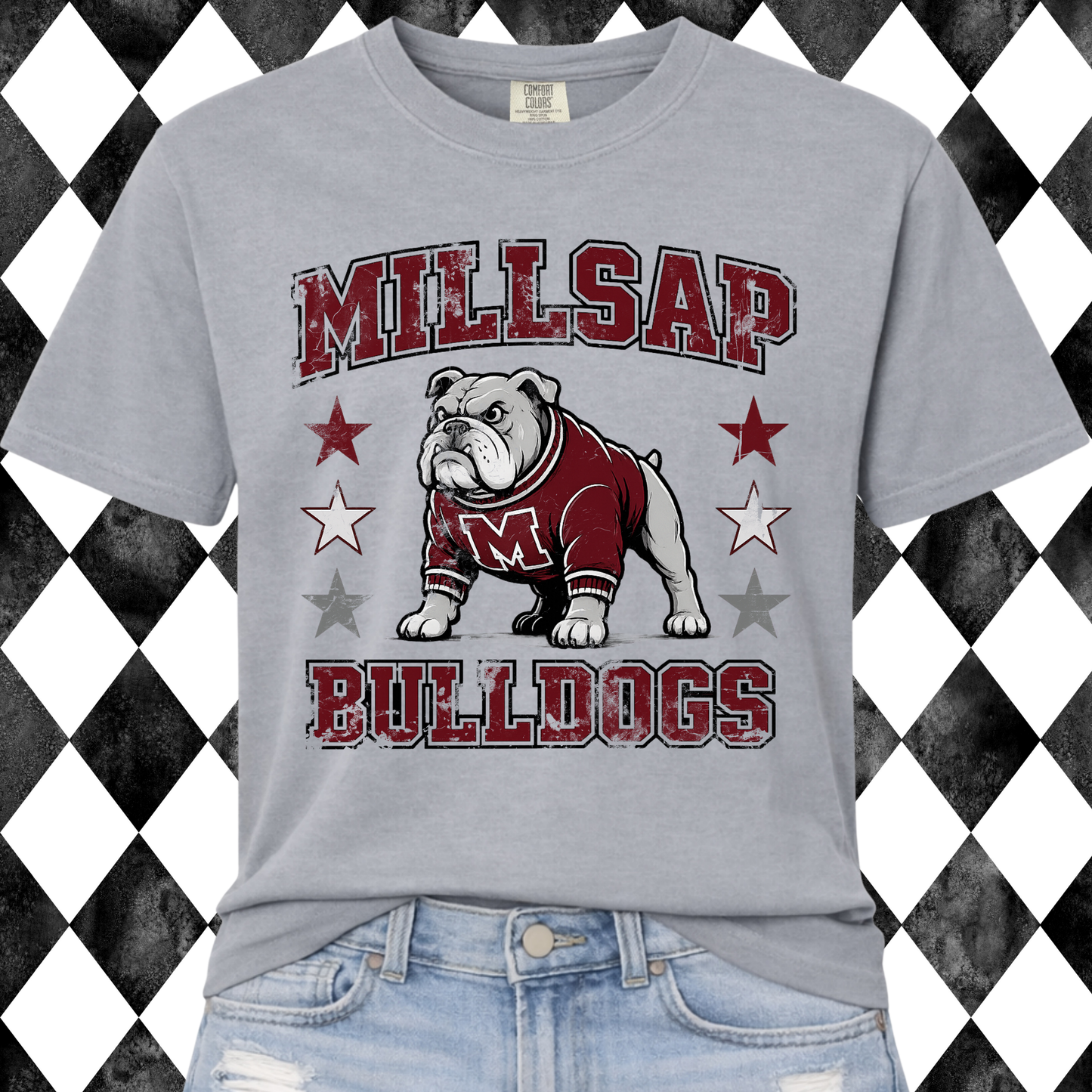 Retro All-Star Mascot Graphic Tee