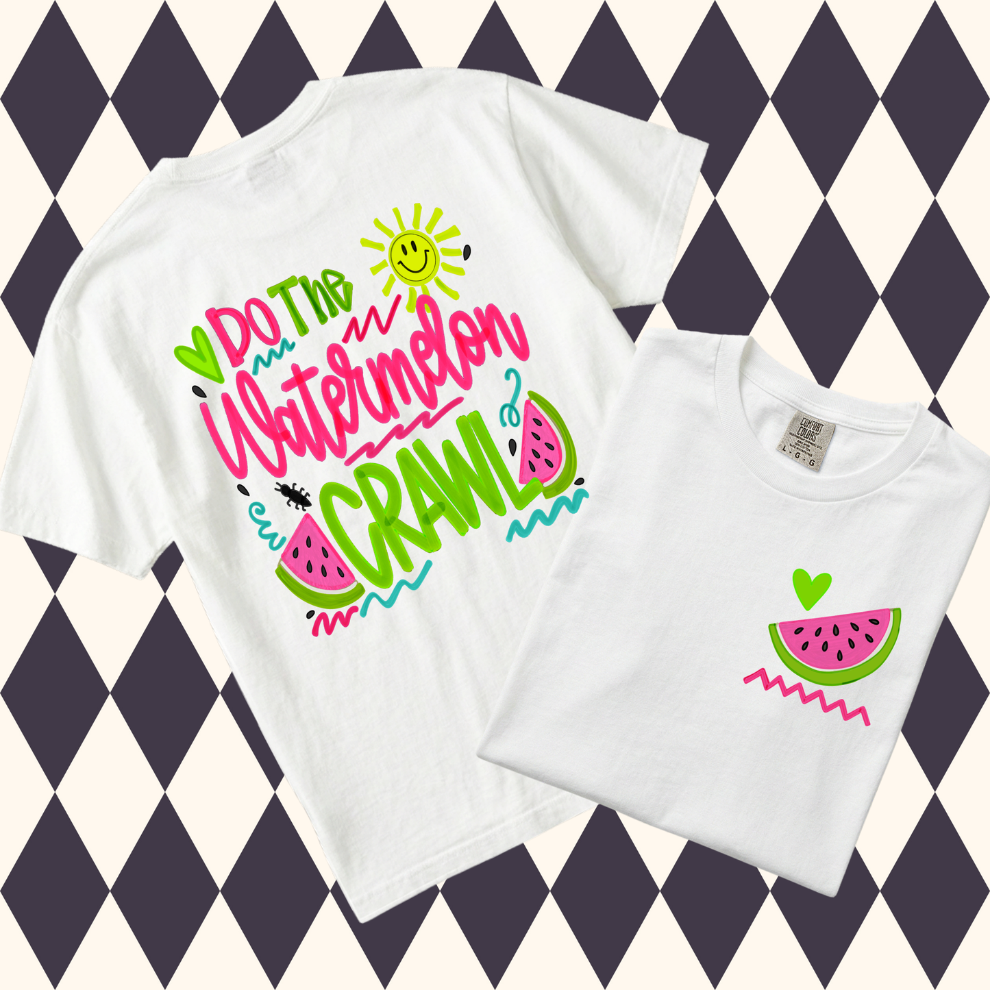 Do the Watermelon Crawl T-Shirt • Adult & Youth Sizes Available