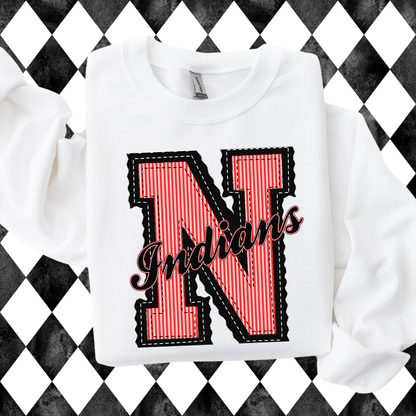 Prepster Letter with Mascot T-Shirt • Sweatshirt | Custom Mascot