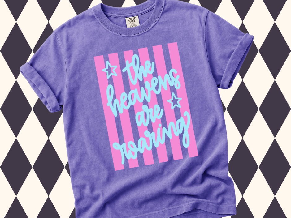 The Heavens Are Roaring T-Shirt | Faith-Based