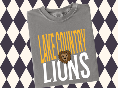Hometown Slant T-Shirt | Any Mascot • Any Color | Youth • Adult