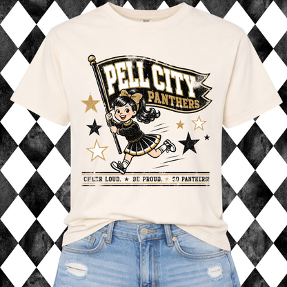 Retro Rally Mascot Graphic Tee