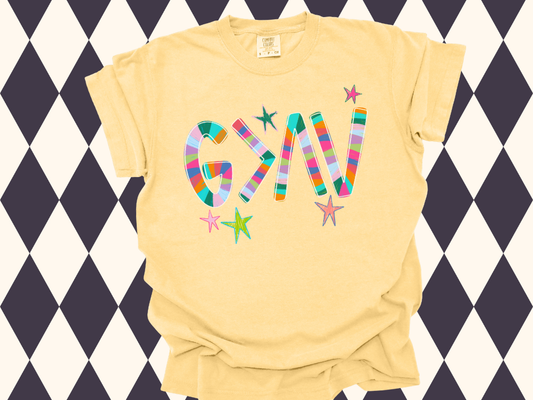 God Is Greater Than the Highs and Lows T-Shirt - Long-Sleeved • Short-Sleeved | Faith-Based Apparel