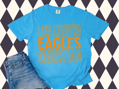 Retro Mod Stack Mascot T-Shirt | Short-Sleeved • Long-Sleeved | Any Color (Shirt and Font)