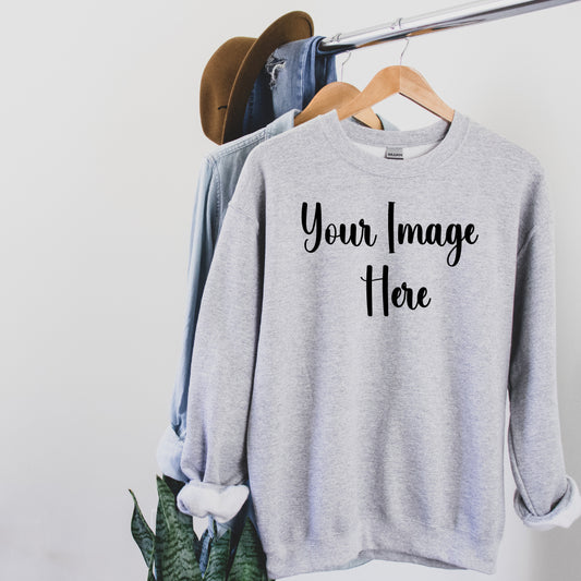 Shirts - Crewneck Sweatshirt - Bring Your Own Design