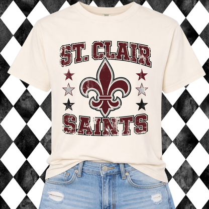 Retro All-Star Mascot Graphic Tee