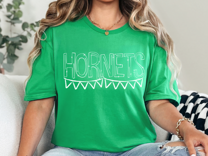 Hornets Pennant Tee  🟢✨