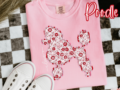 Blooming Best Friend T-shirt • Sweatshirt | Over 130 Dog Breeds Available