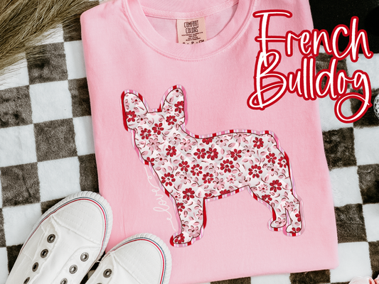 Blooming Best Friend T-shirt • Sweatshirt | Over 130 Dog Breeds Available