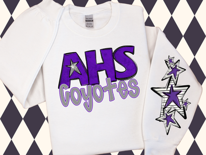 Classic Star Sleeve Spirit T-Shirt • Sweatshirt