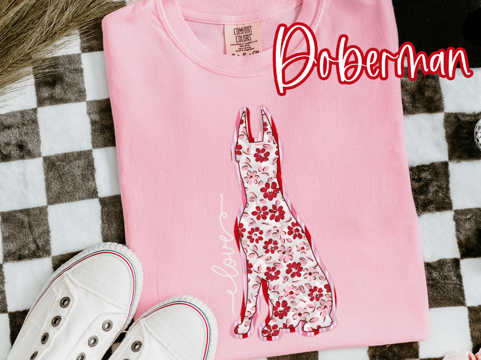 Blooming Best Friend T-shirt • Sweatshirt | Over 130 Dog Breeds Available