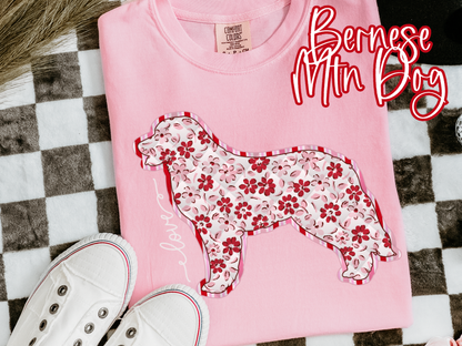 Blooming Best Friend T-shirt • Sweatshirt | Over 130 Dog Breeds Available
