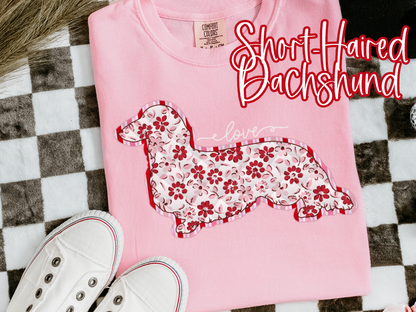 Blooming Best Friend T-shirt • Sweatshirt | Over 130 Dog Breeds Available
