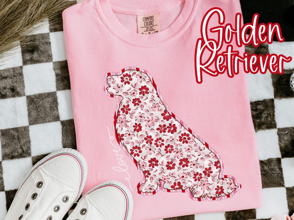 Blooming Best Friend T-shirt • Sweatshirt | Over 130 Dog Breeds Available