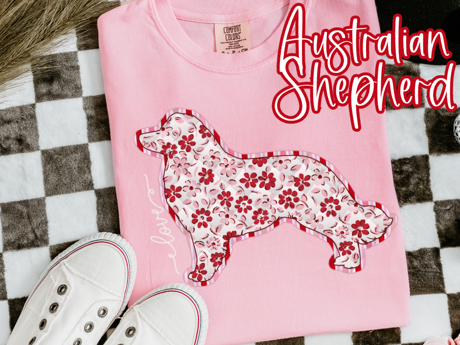 Blooming Best Friend T-shirt • Sweatshirt | Over 130 Dog Breeds Available