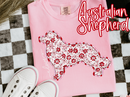 Blooming Best Friend T-shirt • Sweatshirt | Over 130 Dog Breeds Available